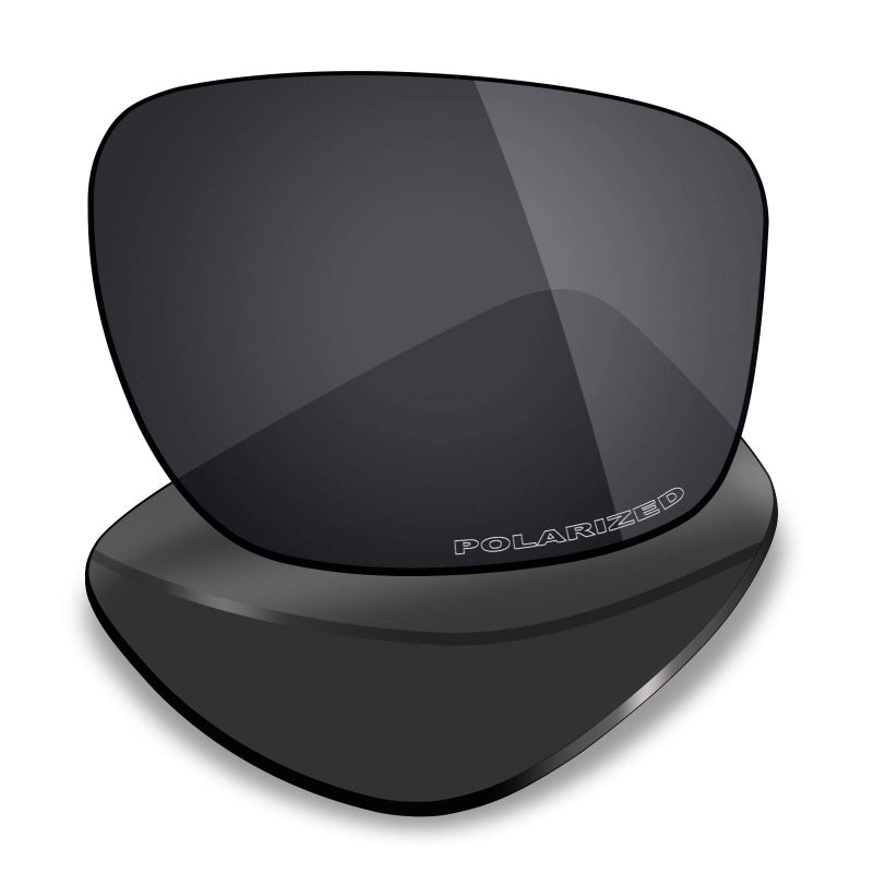 Mryok+ Polarized Replacement Lenses for Oakley Sliver XL OO9341 - Stealth Black - Image 1